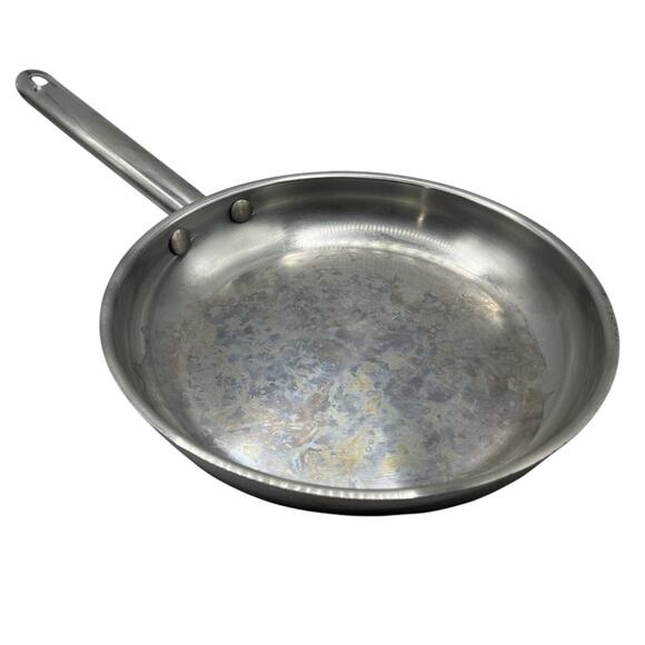 Wolfgang Puck Stainless 3-Pc Pan Set — 2Qt, 1.5Qt Café, 8” Sauté (No Lids) - Picture 1 of 6